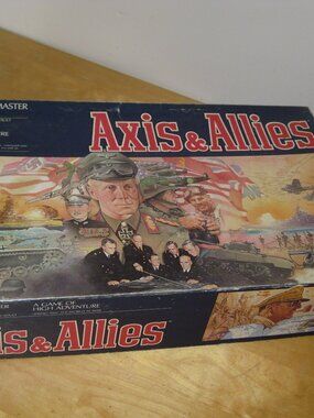 Milton Bradley Vintage 1984 Axis & Allies 1942 War Board Game Avalon Hill